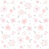 Papel de Parede Floral Grande Aquarela