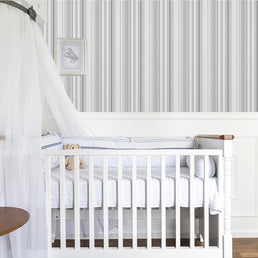 Papel de Parede Listra Irregular Malva