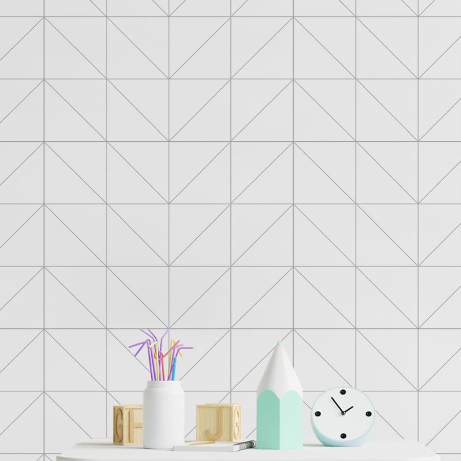 Papel de Parede Infantil Zigue-Zague