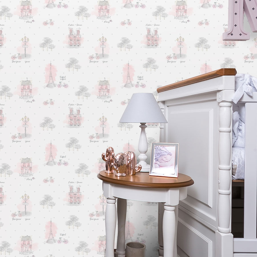 Papel de Parede Infantil Paris