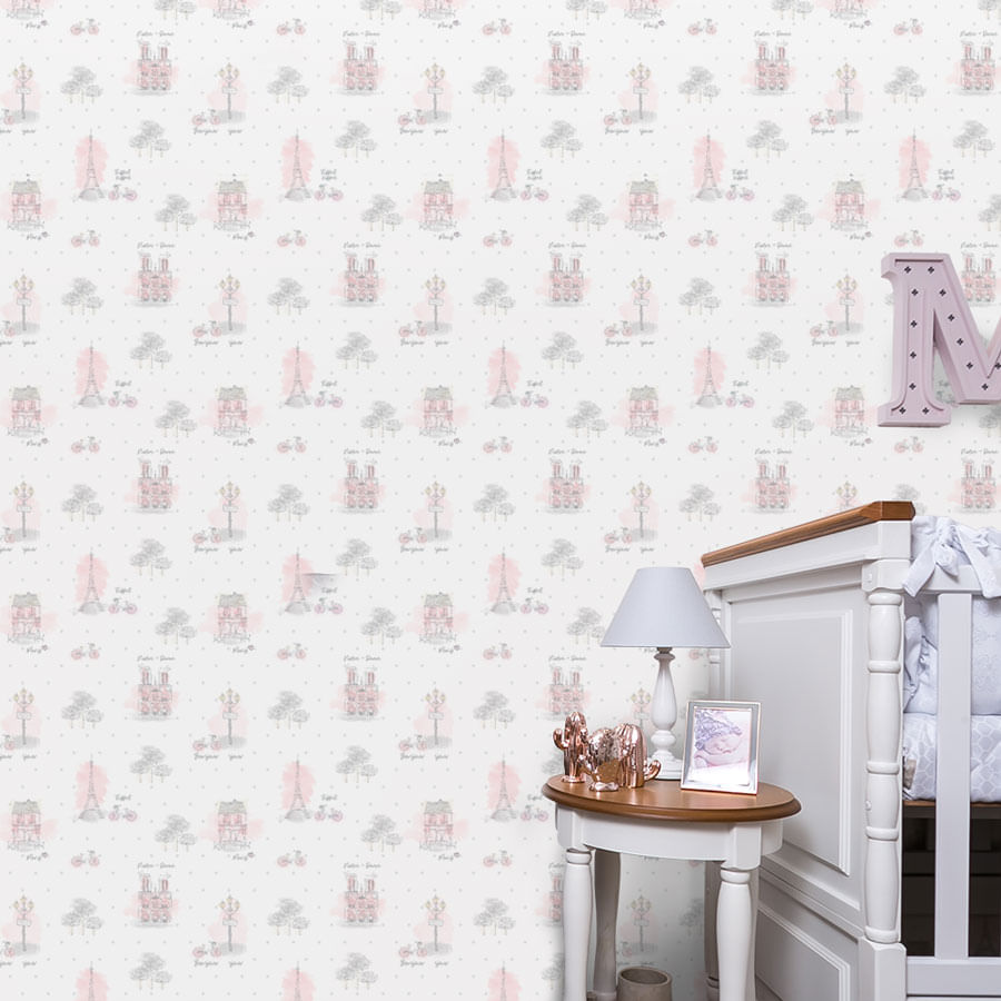 Papel de Parede Infantil Paris