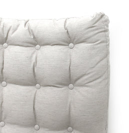 Poltrona de Amamentação Mommy com Puff e Balanço Linho Cru