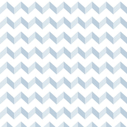 Papel de Parede Infantil Chevron Azul Claro