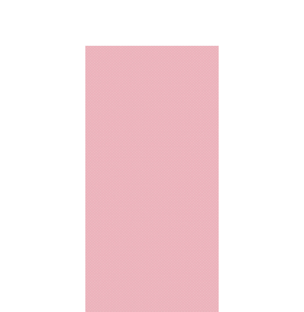 Papel de Parede Infantil Mini Poá Fundo Rosa Clássico