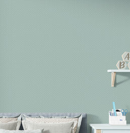 Papel de Parede Infantil Mini Poá Fundo Verde