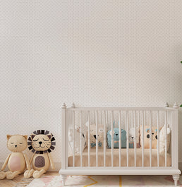 Papel de Parede Infantil Mini Poá Verde