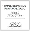 Papel de parede faixa g personalizado