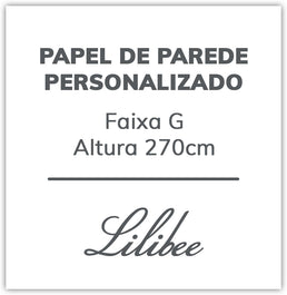 Papel de parede faixa g personalizado