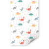 Papel de Parede Infantil Dino Color