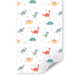 Papel de Parede Infantil Dino Color
