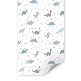 Papel de Parede Infantil Dino Verde