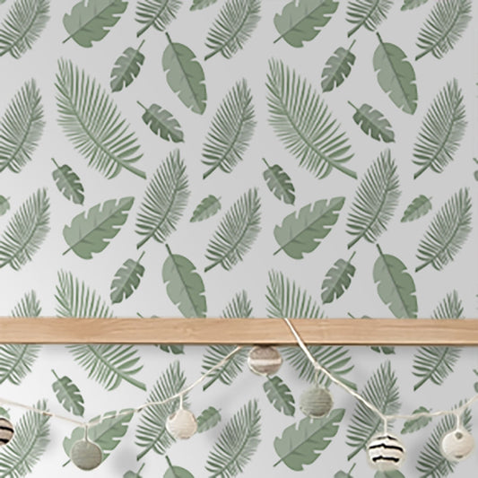 Papel de Parede Infantil Folhagens