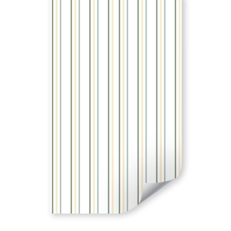 Papel de Parede Infantil Listra 3 Cores