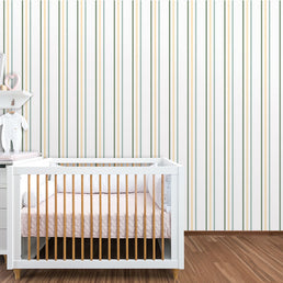 Papel de Parede Infantil Listra 3 Cores
