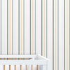 Papel de Parede Infantil Listra 3 Cores