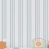 Papel de Parede Infantil Listra 3 Cores Verde