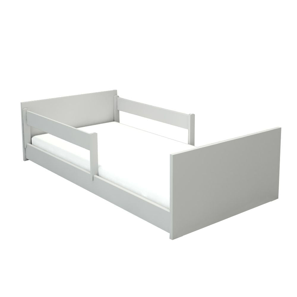 Cama Solteiro Up 2 em 1 Cinza Harbor