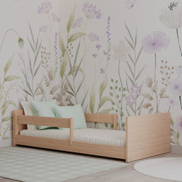 Cama Solteiro Up 2 em 1 Carvalho