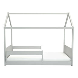 Cama com Casinha Up 2 em 1 Cinza Harbor