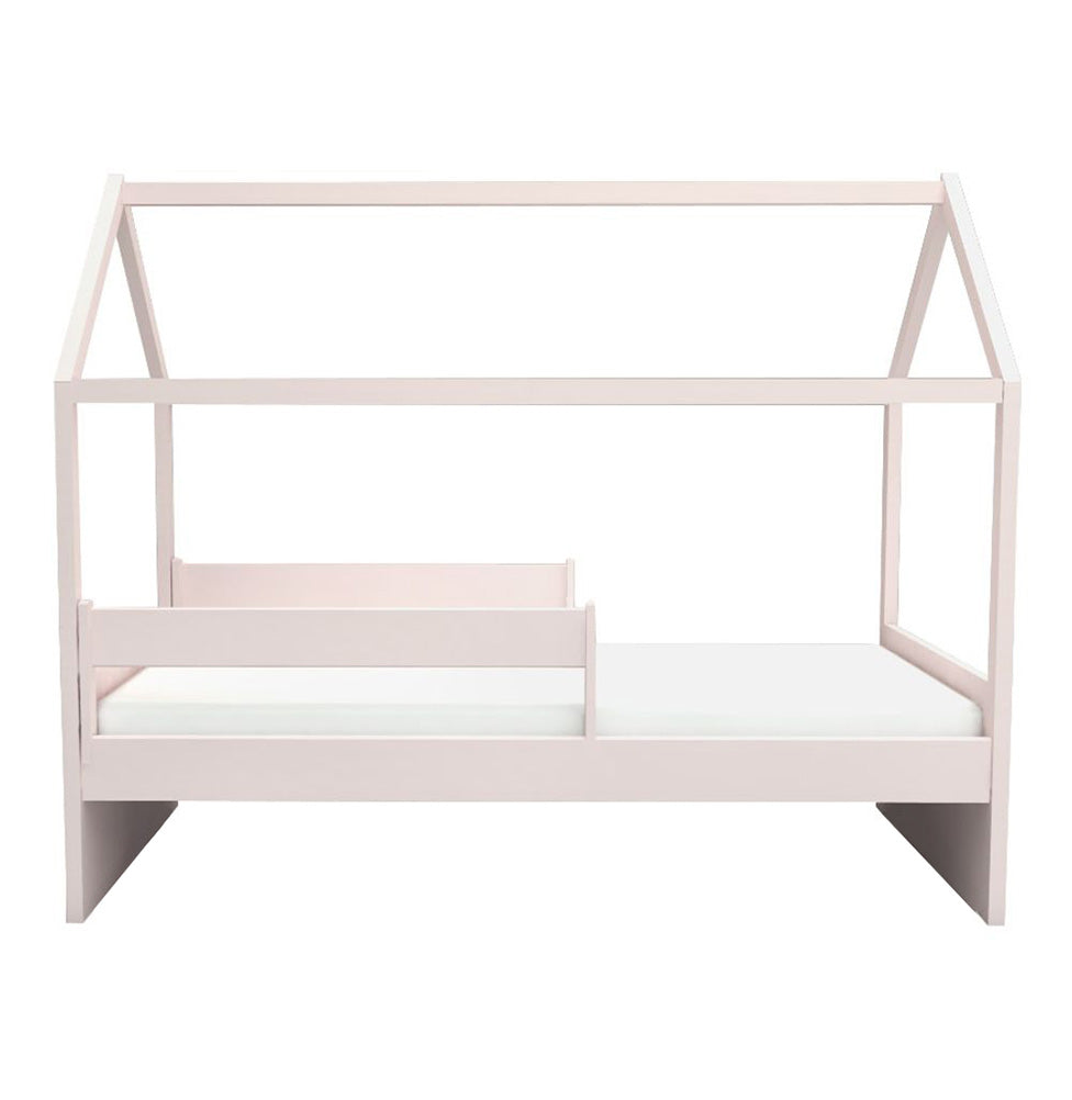 Cama com Casinha Up 2 em 1 Rosa Claro
