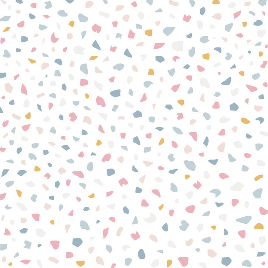 Papel de Parede Infantil Granilite Rosa