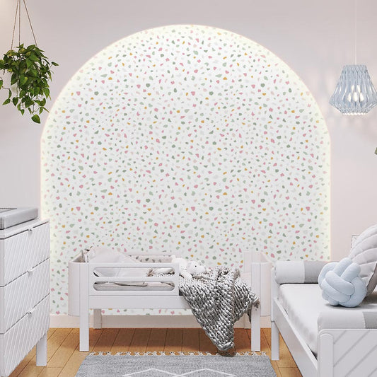 Papel de Parede Infantil Granilite Verde Seco