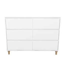 Cômoda de Bebê Haus Branco com Carvalho