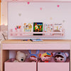 Prateleira de Livro Up 90cm Rosa