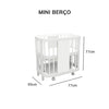 Berço Raika 3 em 1 - Branco