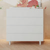 Cômoda de Bebê Haus Nature 4 Gavetas Branca 90CM