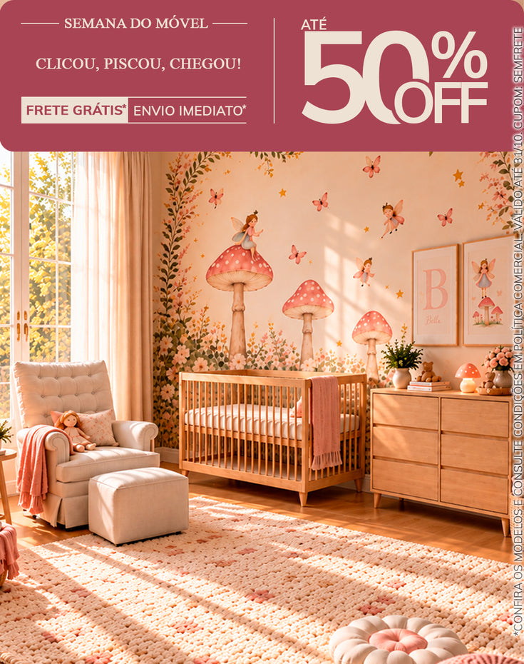 Promoção Semana do móvel - Produtos com até 50% off - válido até 31/10/2026
