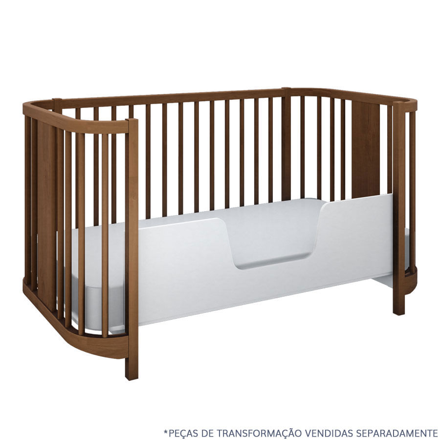 Berço Raika 3 em 1 - Jequitibá