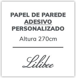 Papel de Parede Adesivo Personalizado 270cm(A)