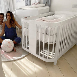 Berço Raika 3 em 1 - Branco