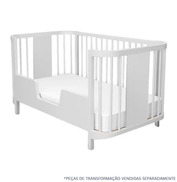 Berço Raika 3 em 1 - Branco