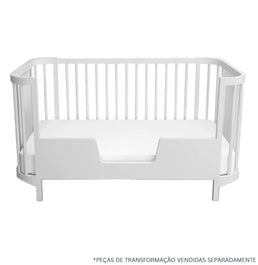 Berço Raika 3 em 1 - Branco