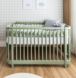 Berço Raika 3 em 1 - Verde Jardim