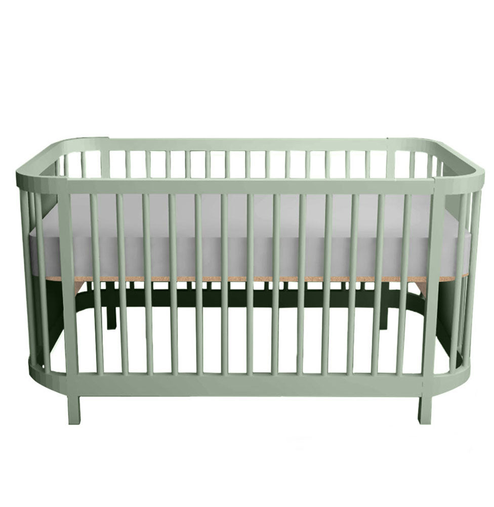 Berço Raika 3 em 1 - Verde Jardim