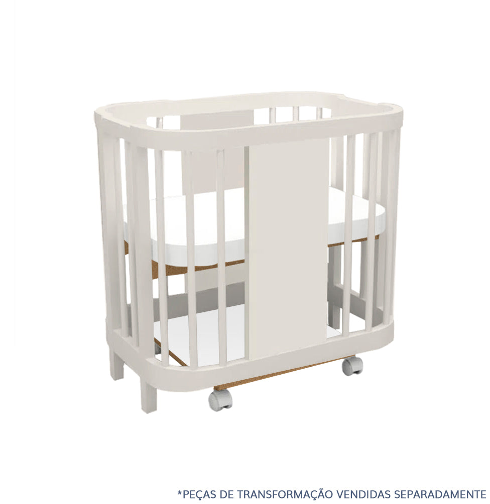 Berço Raika 3 em 1 - Greige