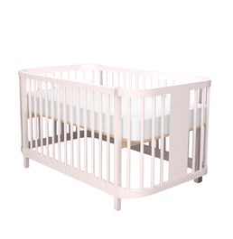 Berço Raika 3 em 1 - Rosa Claro