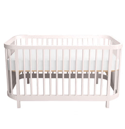 Berço Raika 3 em 1 - Rosa Claro
