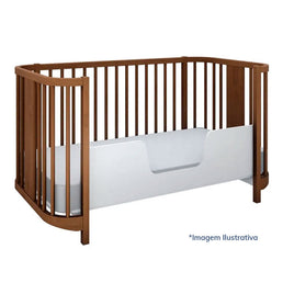 Meia Grade de Transformação para Mini Cama Raika - Branco