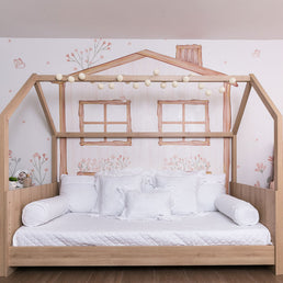 Kit Cama Garden Branco - 6 Peças