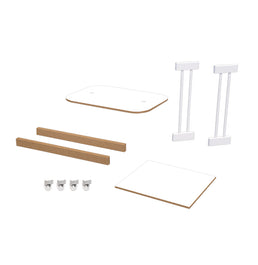 Kit de Transformação Para Mini Berço Raika - Branco