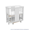 Kit de Transformação Para Mini Berço Raika - Branco