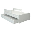 Cama Up 2 em 1 com 2 Gavetas Slim - Branco