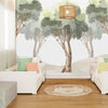 Papel de Parede Infantil Selva Árvores - Mural