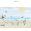 Papel de Parede Infantil Praias - Mural