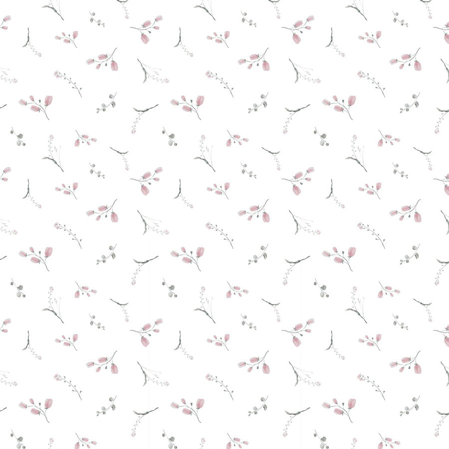 Papel de Parede Infantil Floral Mali Virgínia