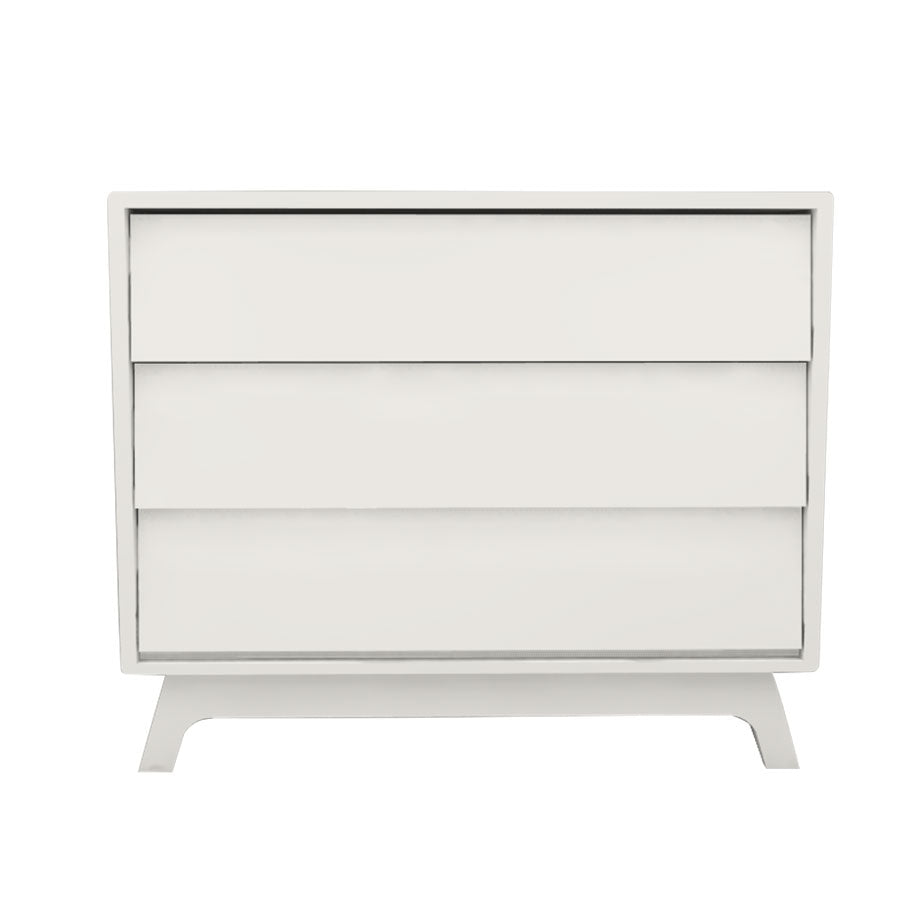 Cômoda de Bebê Raika 3 Gavetas Branco